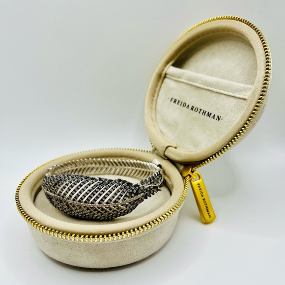 Plume Hinge Bracelet with Luxury Packaging